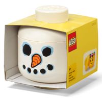 LEGO<sup>&reg;</sup> Storage Products: 40310815 Small Head White - Snowman NEW
